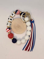 Silicone Beaded Wristlet