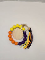 Silicone Beaded Wristlet