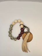 Silicone Beaded Wristlet