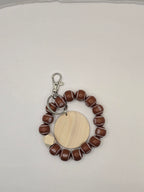 Silicone Beaded Wristlet