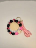 Silicone Beaded Wristlet