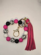 Silicone Beaded Wristlet