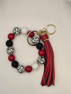 Silicone Beaded Wristlet