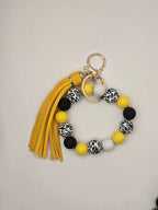 Silicone Beaded Wristlet