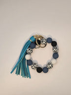 Silicone Beaded Wristlet