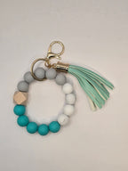 Silicone Beaded Wristlet