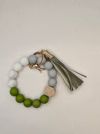 Silicone Beaded Wristlet