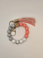 Silicone Beaded Wristlet