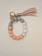 Silicone Beaded Wristlet