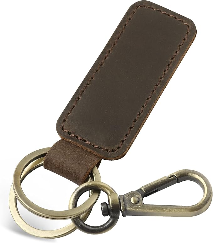 Leather Fob Keychain